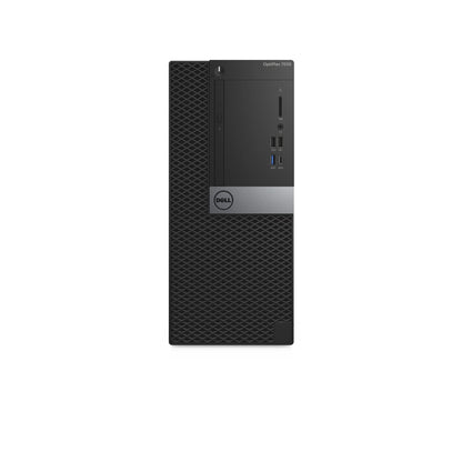Dell OptiPlex 7050 MT mini tower desktop with Intel Core i5-7500 or i7-7700, RAID storage, Grade A imported, Egypt