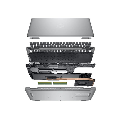 Dell Precision 3580 thin mobile workstation with Intel Core i5-1350P and NVIDIA RTX A500 4GB