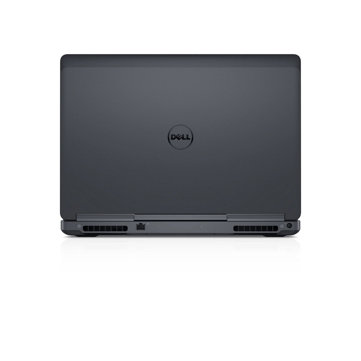 Dell Precision 7520 15.6-inch mobile workstation, front view with display open