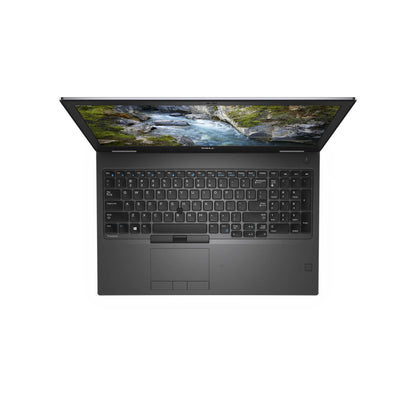 Dell Precision 7540 Keyboard View.