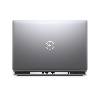 Dell Precision 7560 15.6-inch mobile workstation, front view with display open