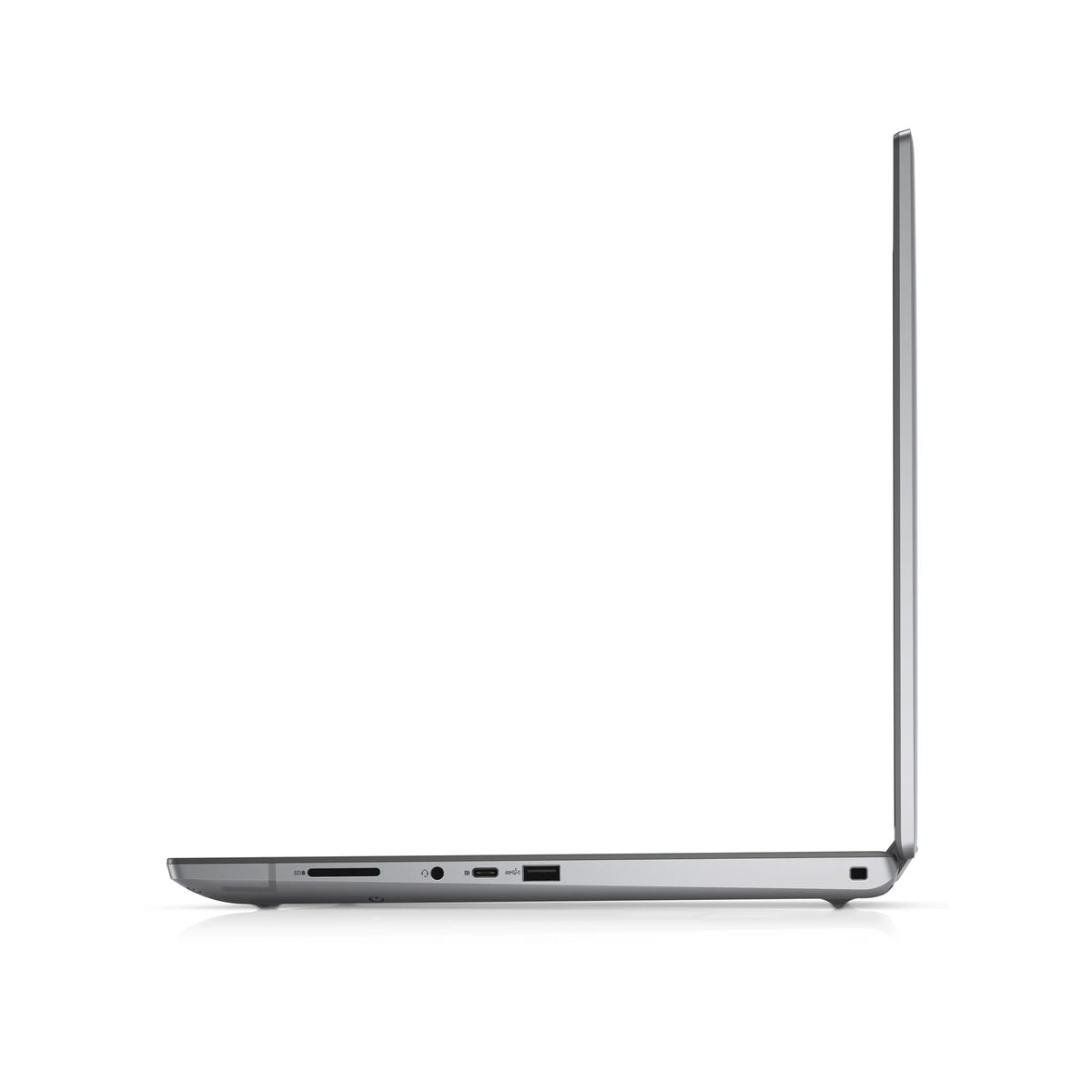 Dell Precision 7670 16 Inch Mobile Workstation Front View With Right Side Ports.Webp