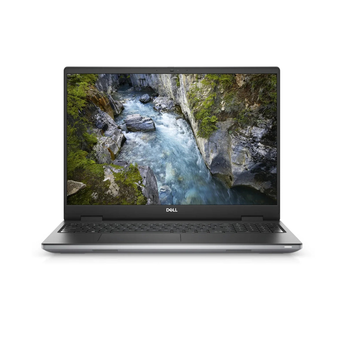 Dell Precision 7670 16-inch mobile workstation with Core i9, front view with display open