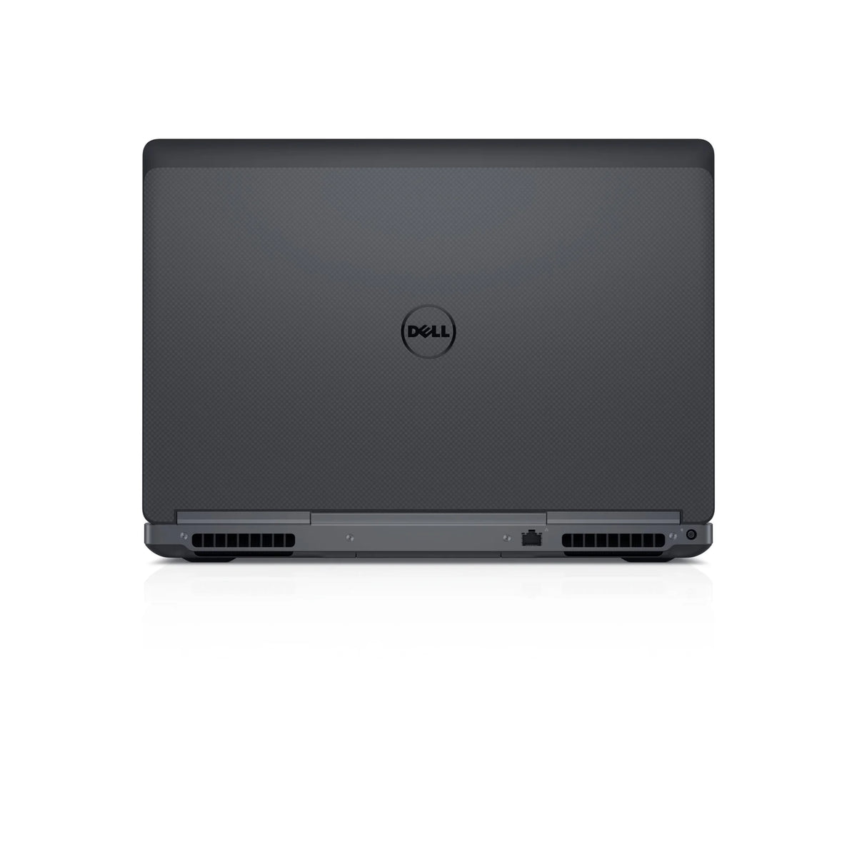 Dell Precision 7720 17.3-inch mobile workstation, front view with display open