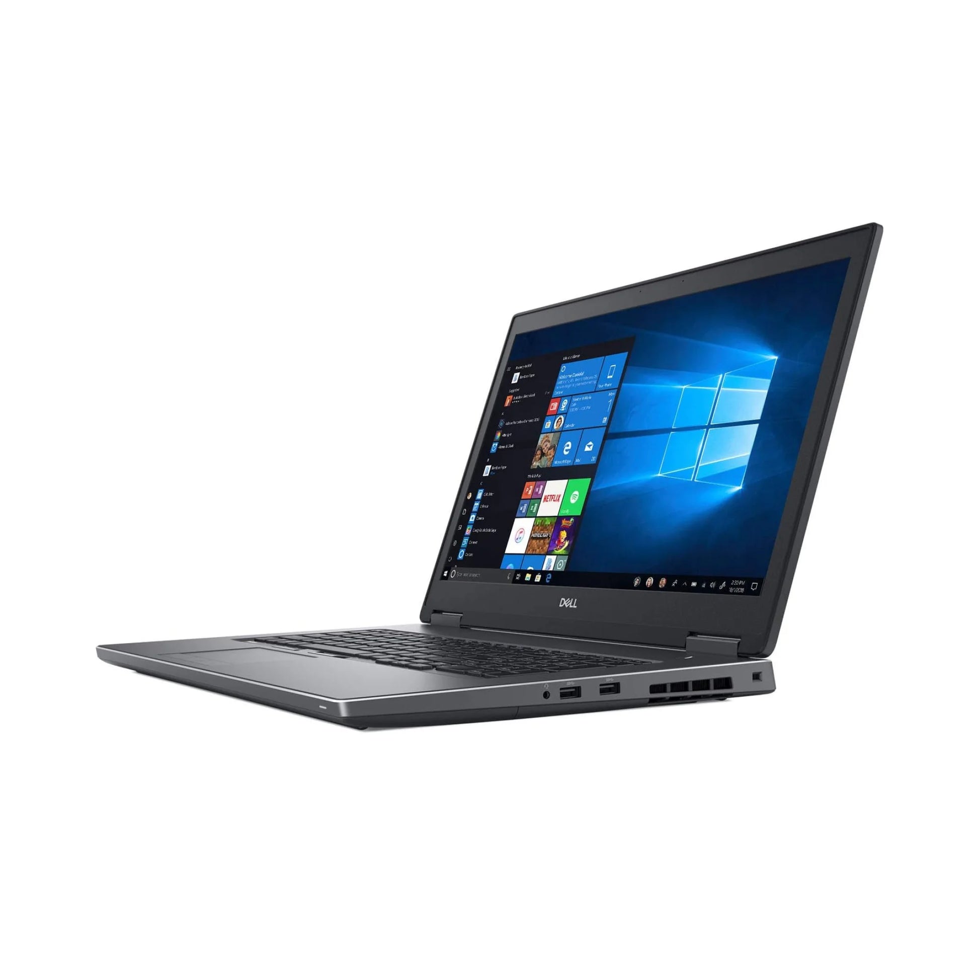 Powerful used Dell Precision 7730 workstation laptop with an 8GB Nvidia Quadro P4200 GPU, ideal for 3D rendering and 4K video editing for professionals in Egypt.
