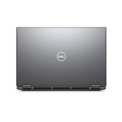 Dell Precision 7770 16-inch mobile workstation, front view with display open
