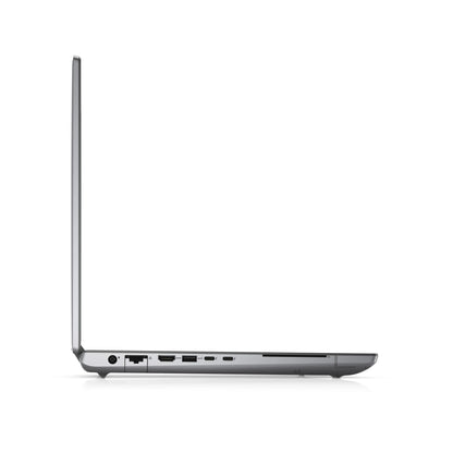Dell Precision 7770 16 Inch Mobile Workstation Front View With Left Side