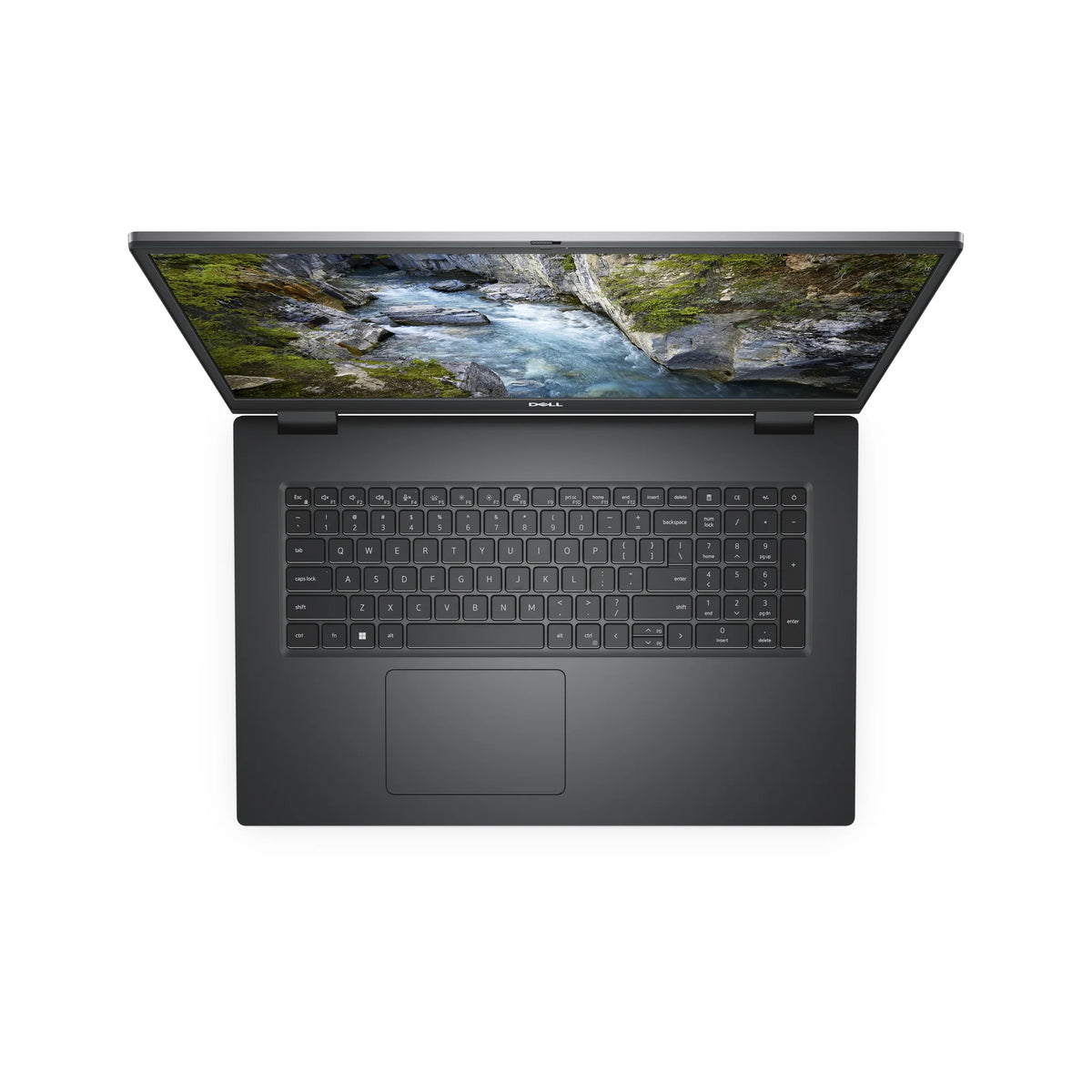 Dell Precision 7770 17 3 Inch Mobile Workstation Front View With Keydoard Open.Webp