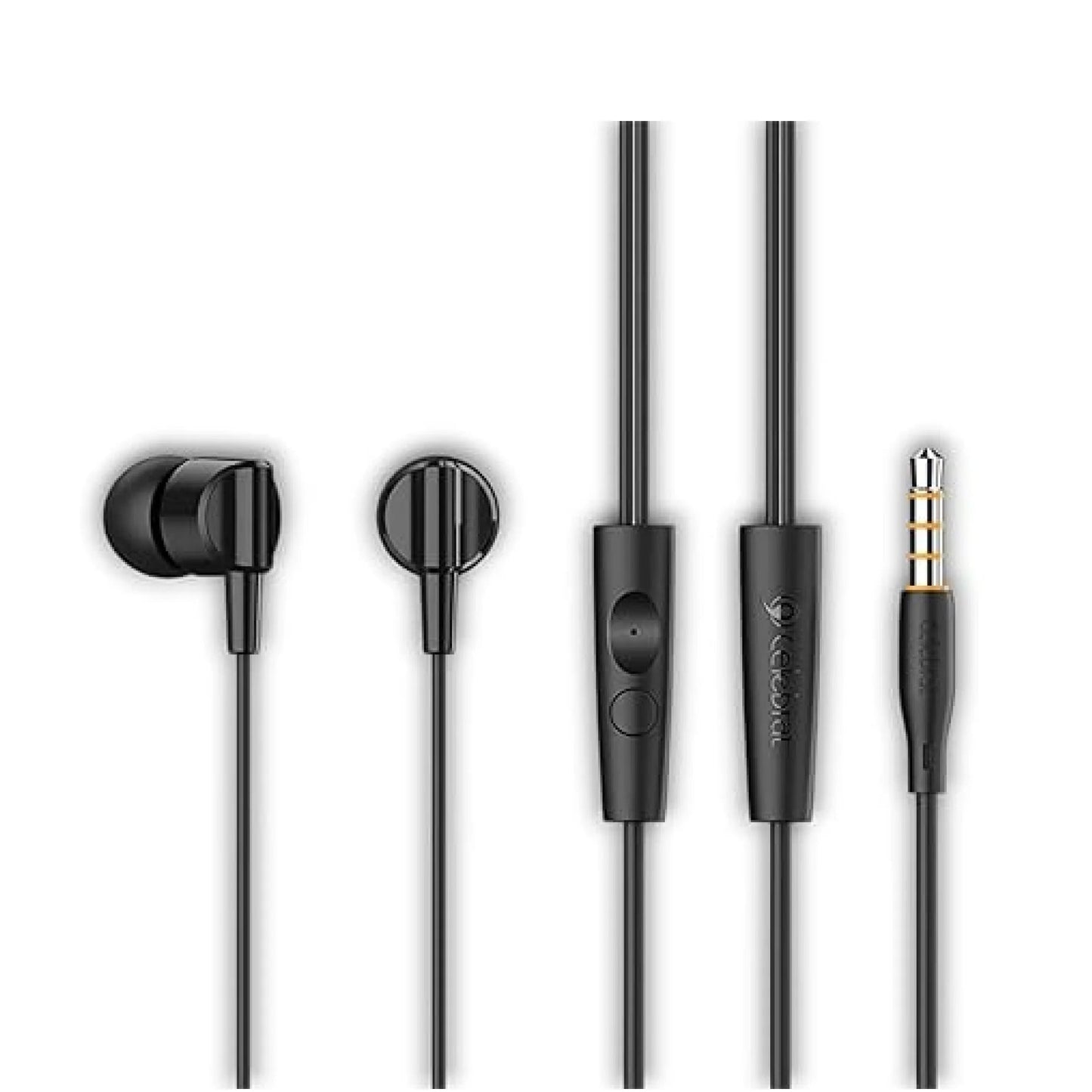 DADU G35 Metal Heavy Bass Earphones | Wired 3.5mm, Hi-Fi Sound