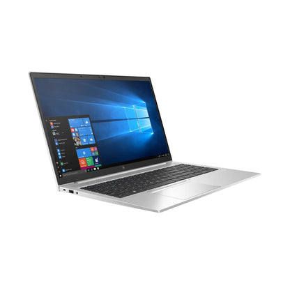 Perspective view from the left of the HP Elitebook 855 G7 G8 workstation.    