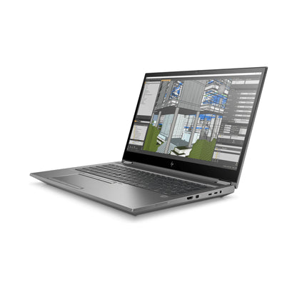 Hp Zbook Fury 15 G7 15 6 Inch Mobile Workstation Front View With Right Side Open