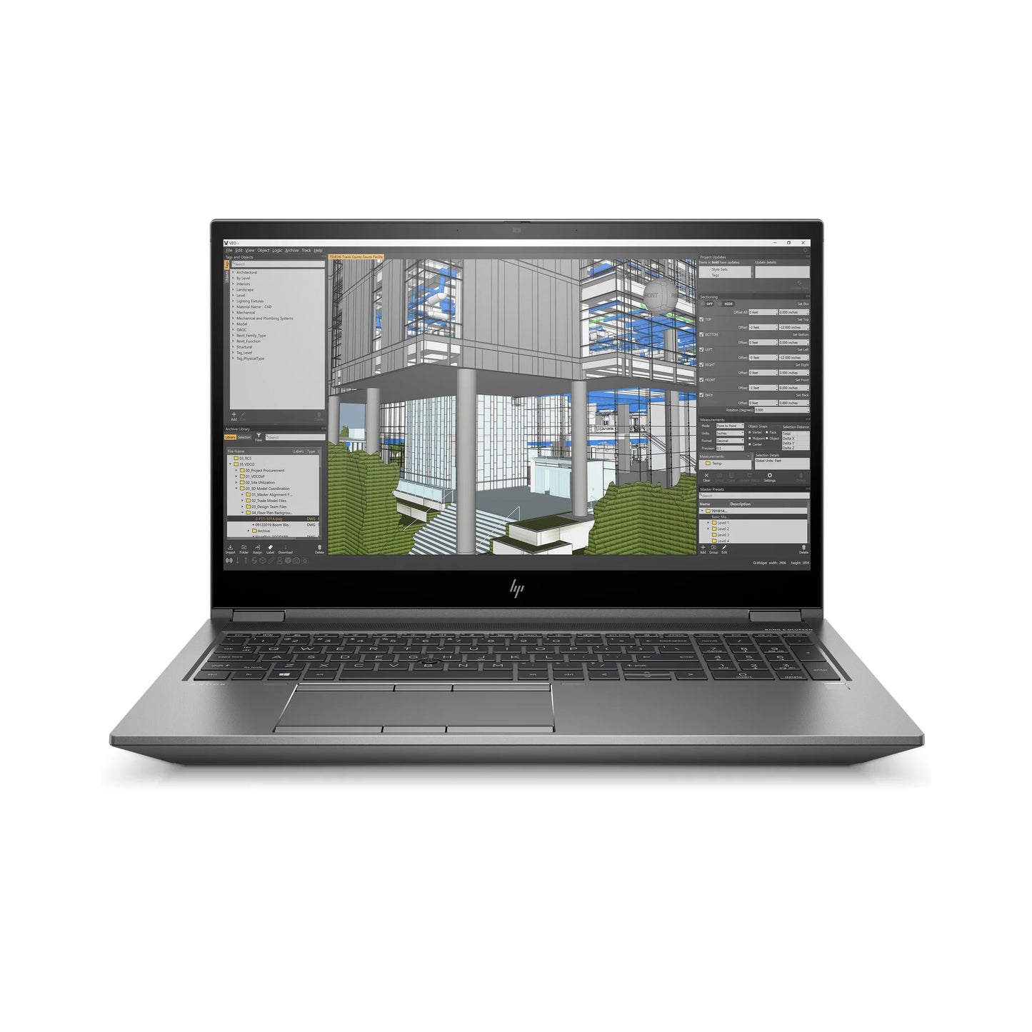 Hp Zbook Fury 15 G8 I7 11850H Front