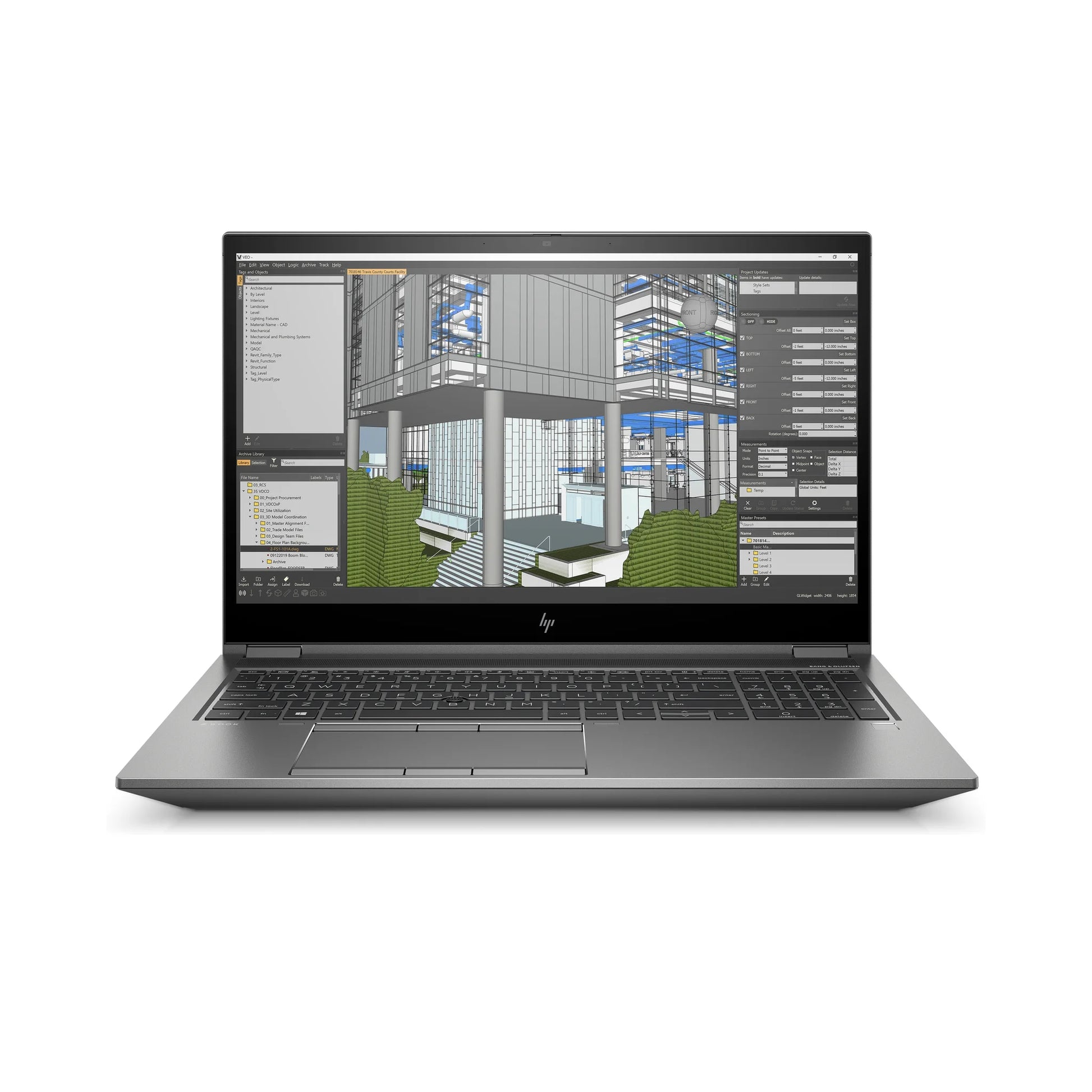Hp Zbook Fury 15 G8 I7 11850H Front