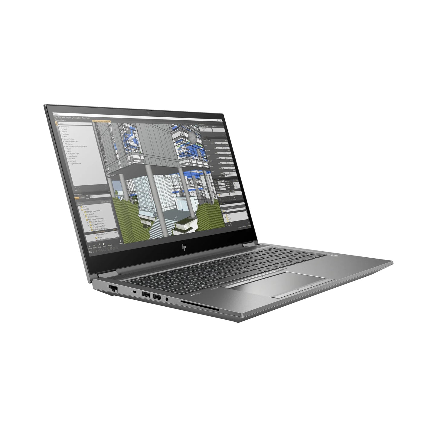 Hp Zbook Fury 15 G8 Rtx A2000 Left Ports