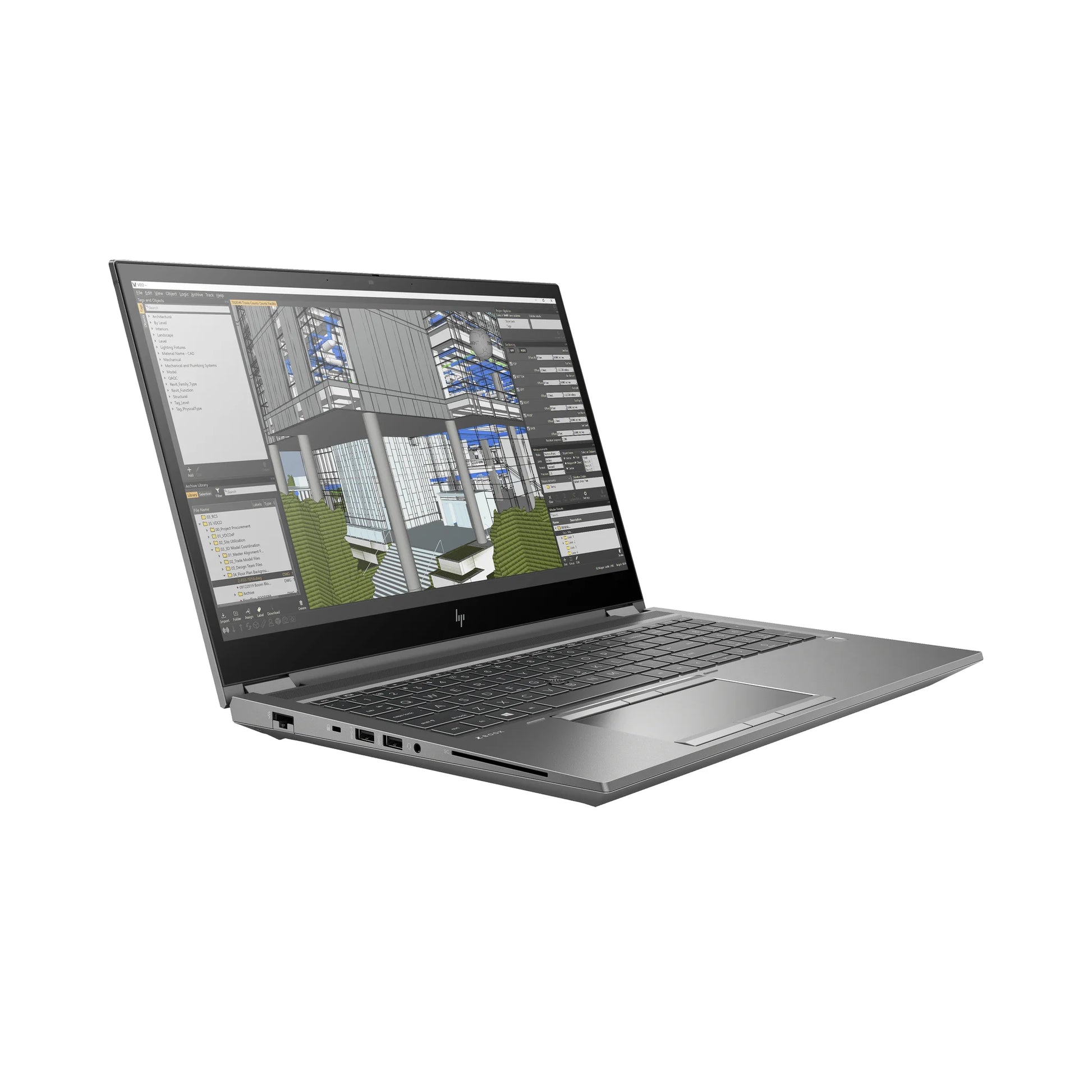 Hp Zbook Fury 15 G8 Rtx A2000 Left Ports