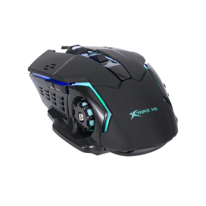 Xtrike Me GW-601 wireless RGB gaming mouse in black with 7-colour breathing backlight