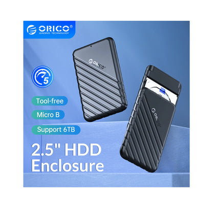 ORICO 25PW1-U3 external 2.5 inch HDD SSD enclosure USB 3.0 UASP 6TB Egypt price tool-free