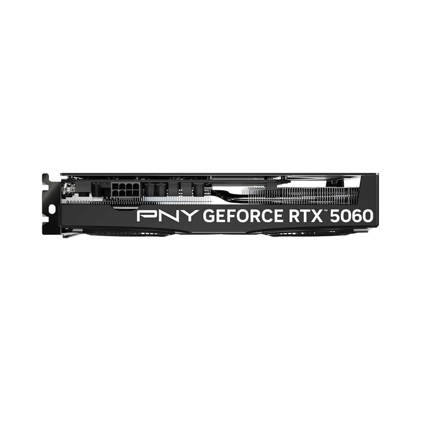 PNY GeForce RTX 5060 graphics card on a white background