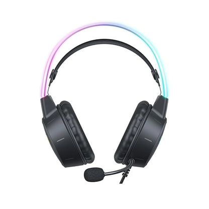 Onikuma X15 Pro – 50mm Drivers, V-Shaped RGB, Memory Foam Cups